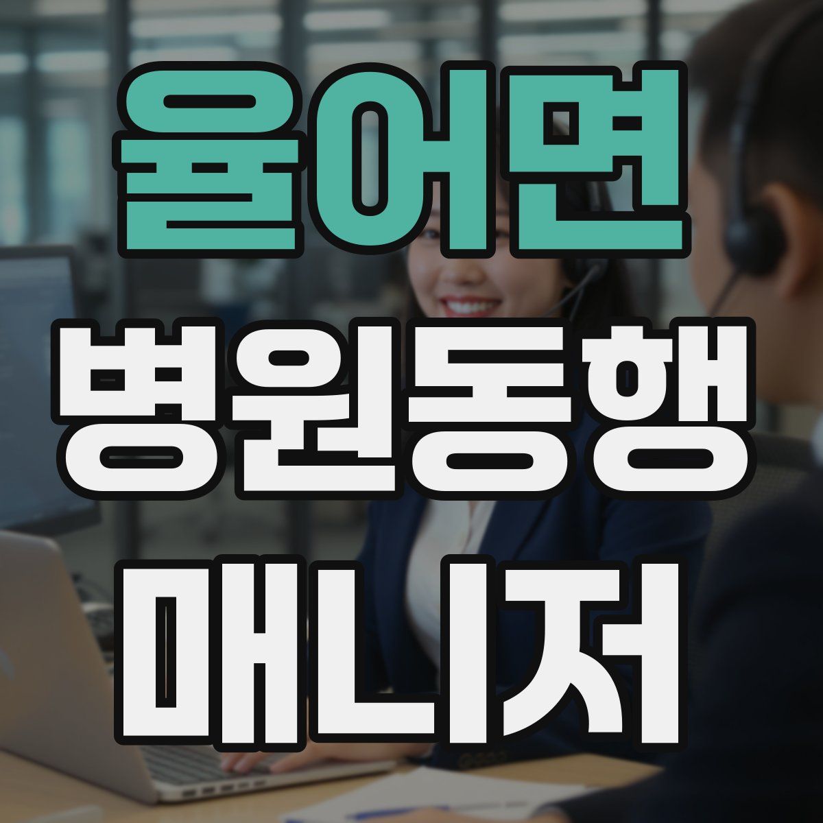 율어면 병원동행매니저 자격증