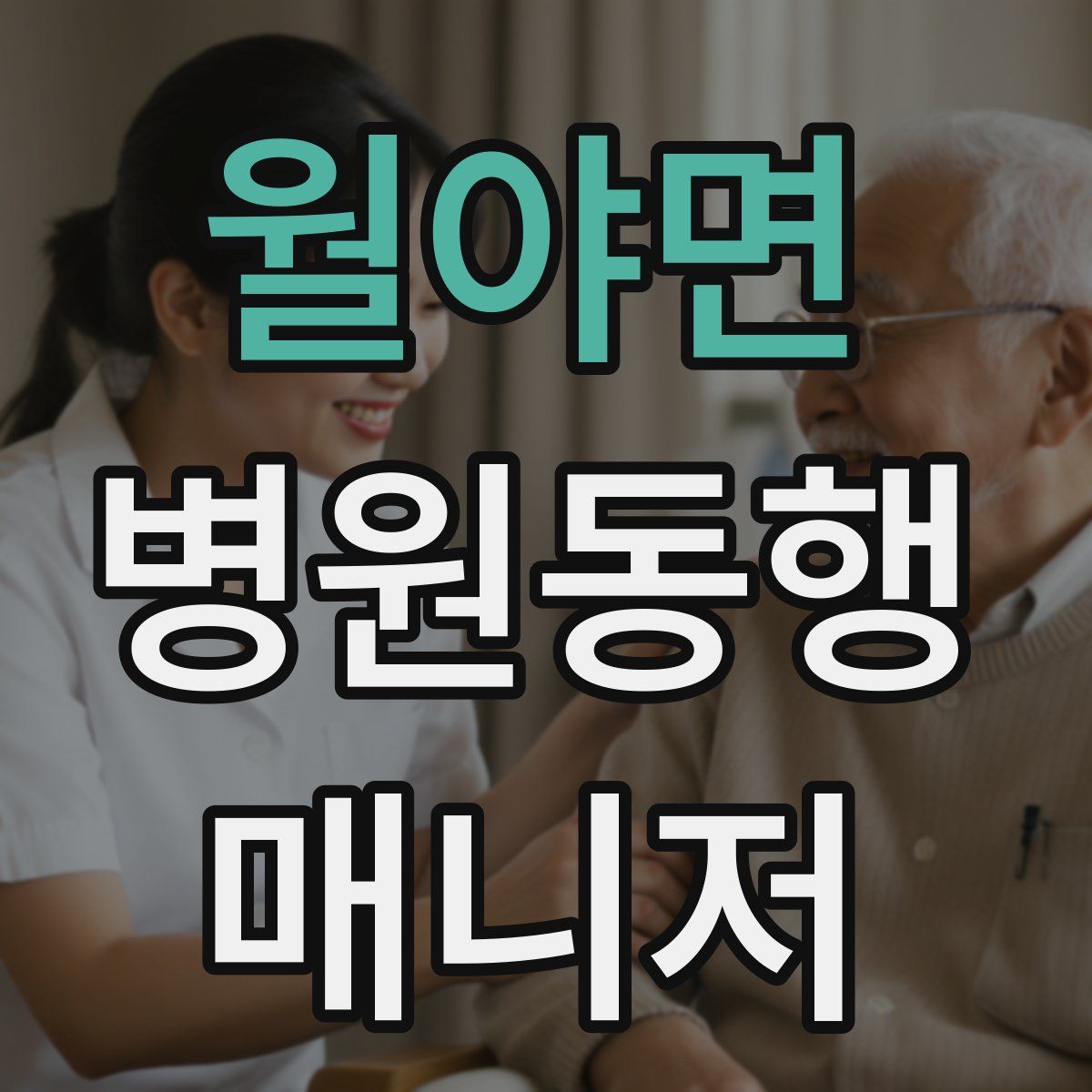 월야면 병원동행매니저 자격증