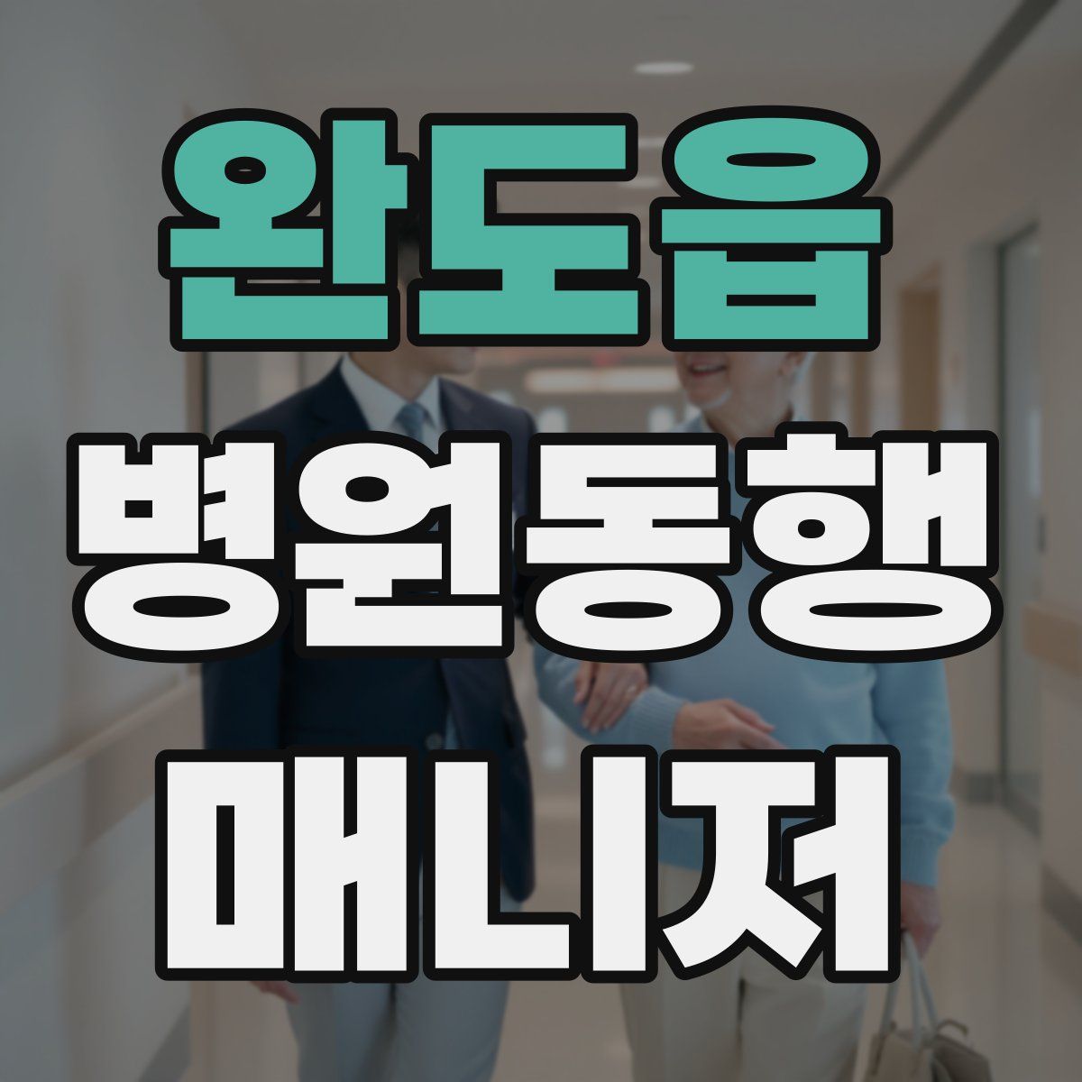 완도읍 병원동행매니저 자격증