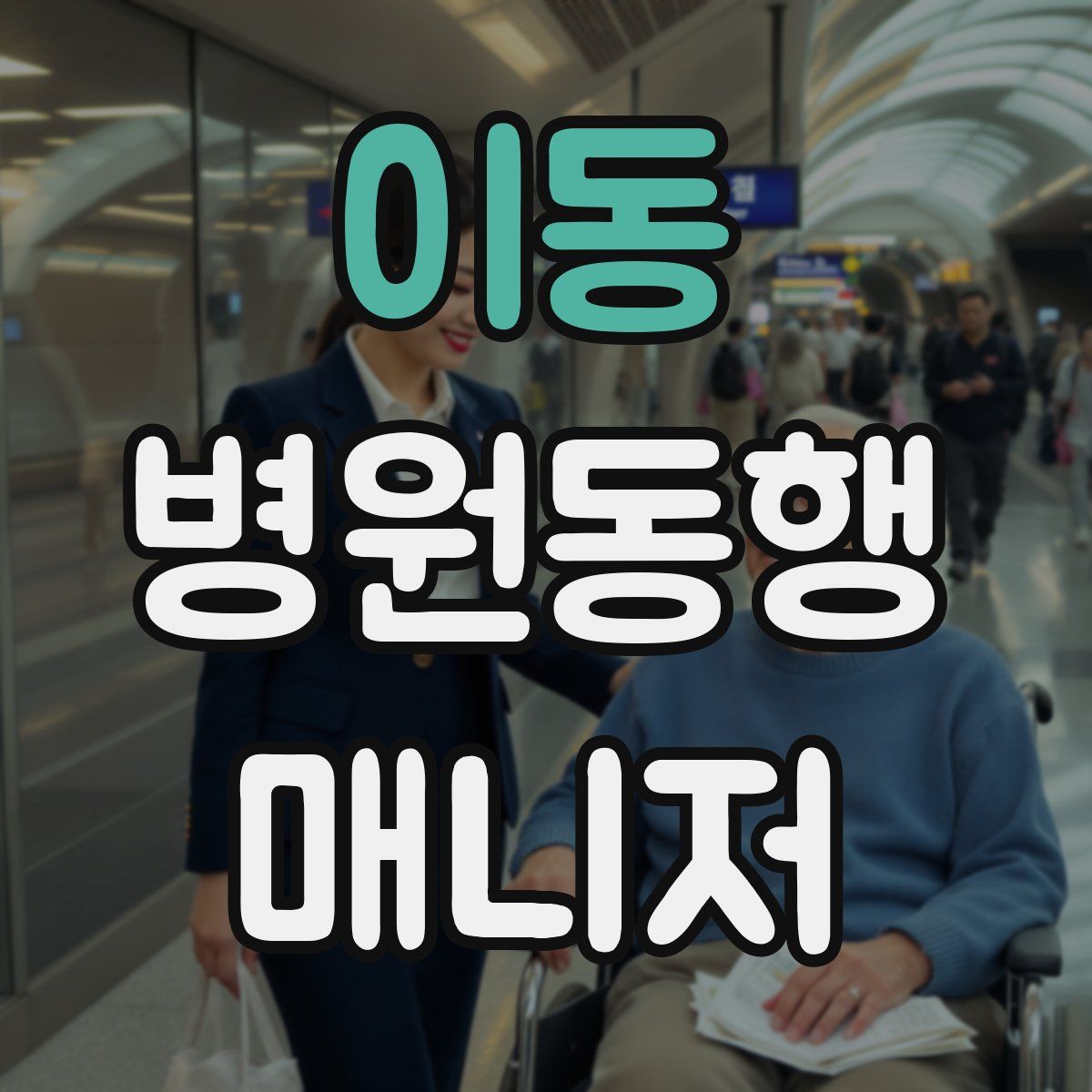 이동 병원동행매니저 자격증