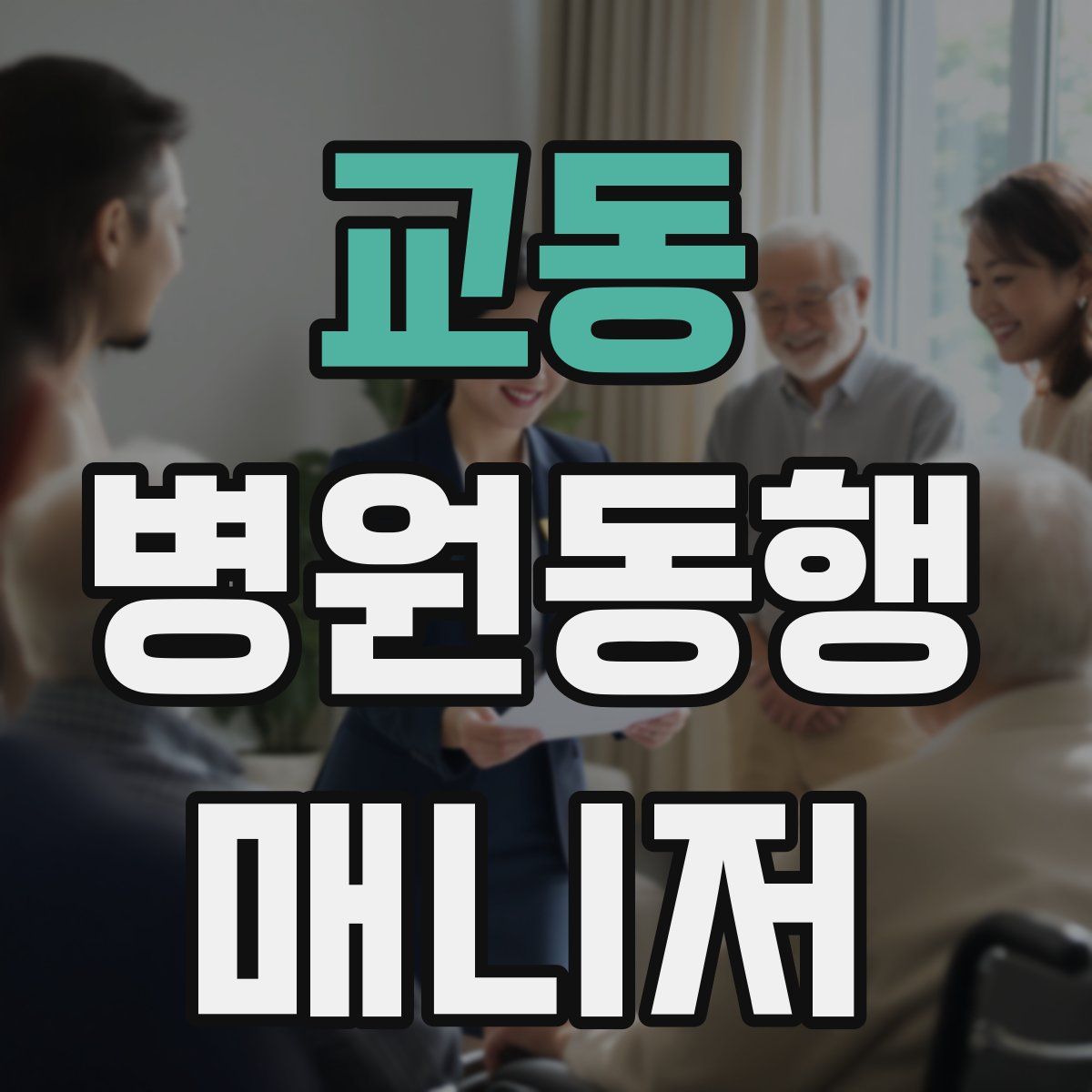 교동 병원동행매니저 자격증
