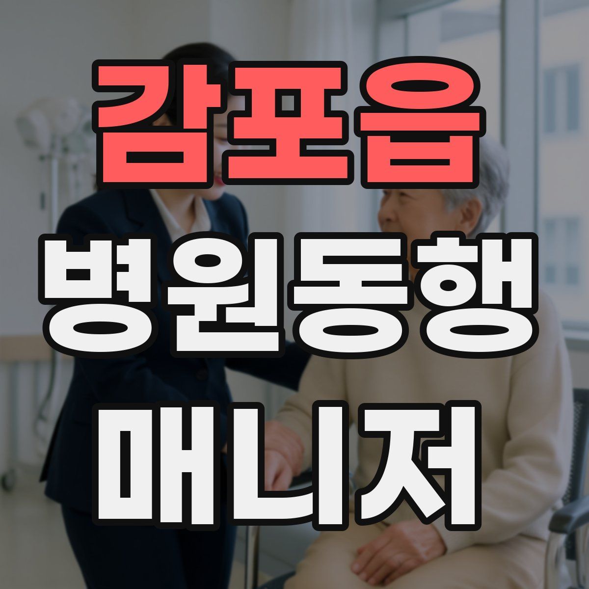 감포읍 병원동행매니저 자격증