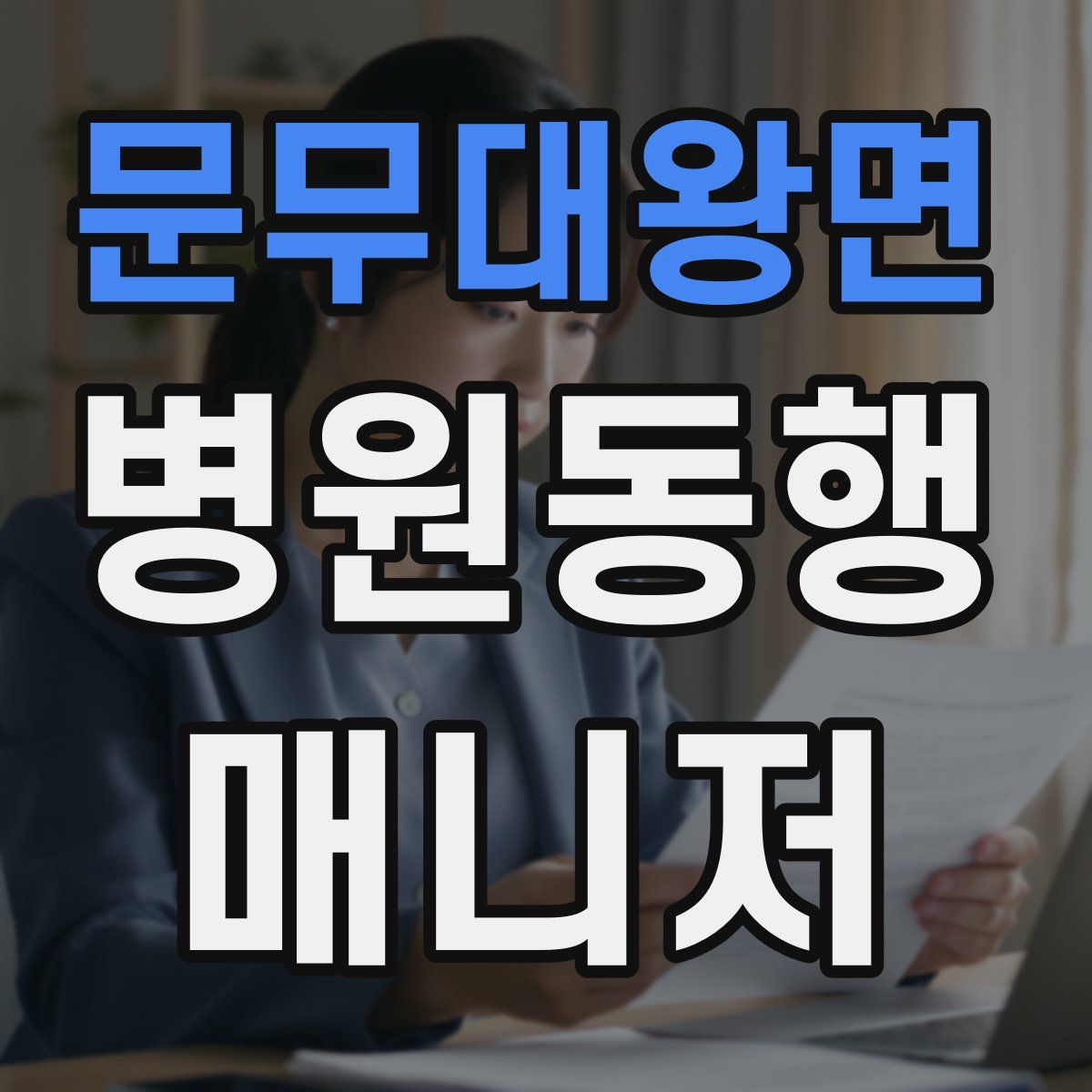 문무대왕면 병원동행매니저 자격증