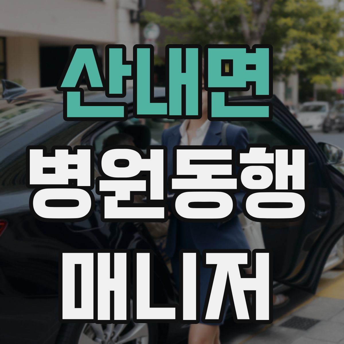 산내면 병원동행매니저 자격증