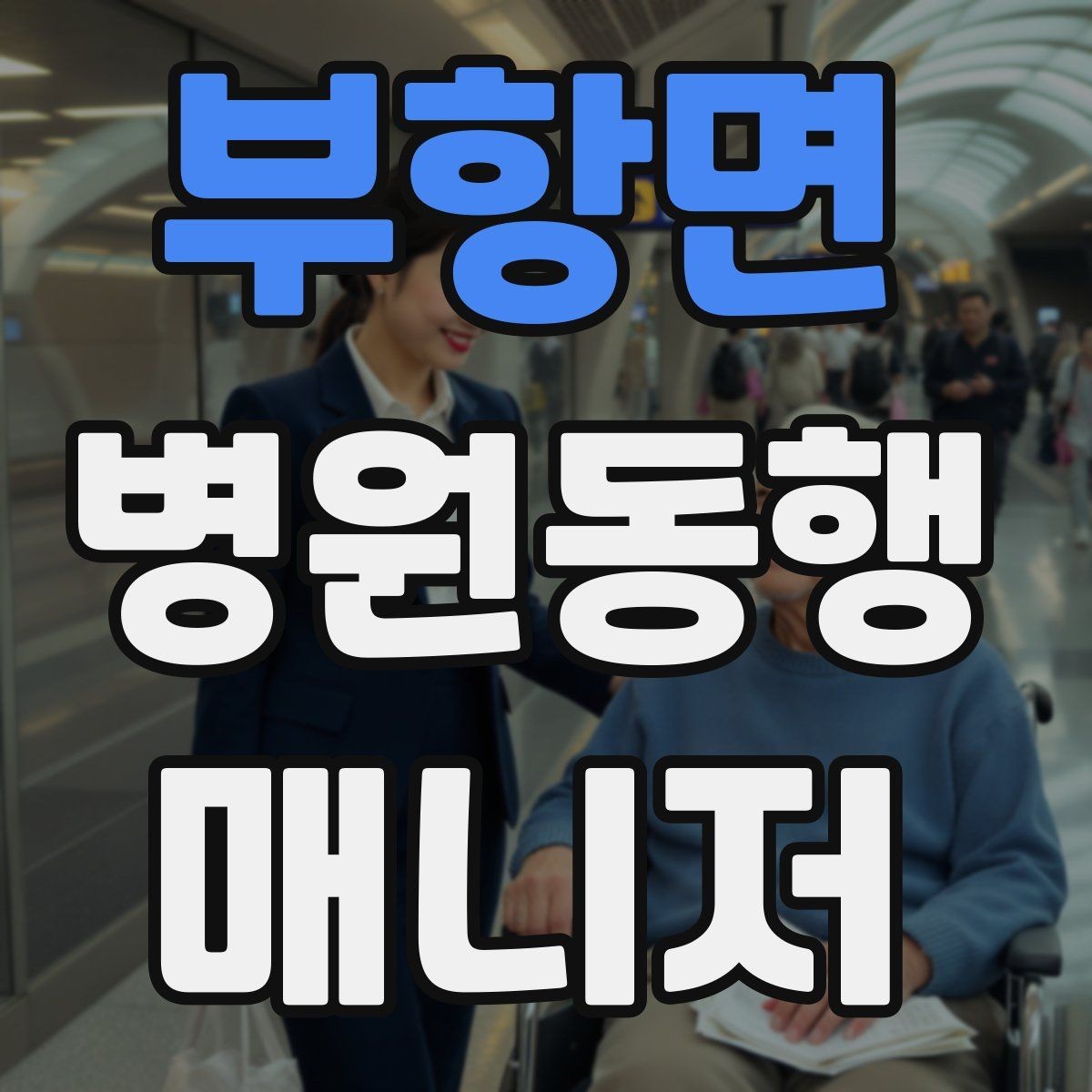 부항면 병원동행매니저 자격증 친절만으로는 부족한 이유와 전문성