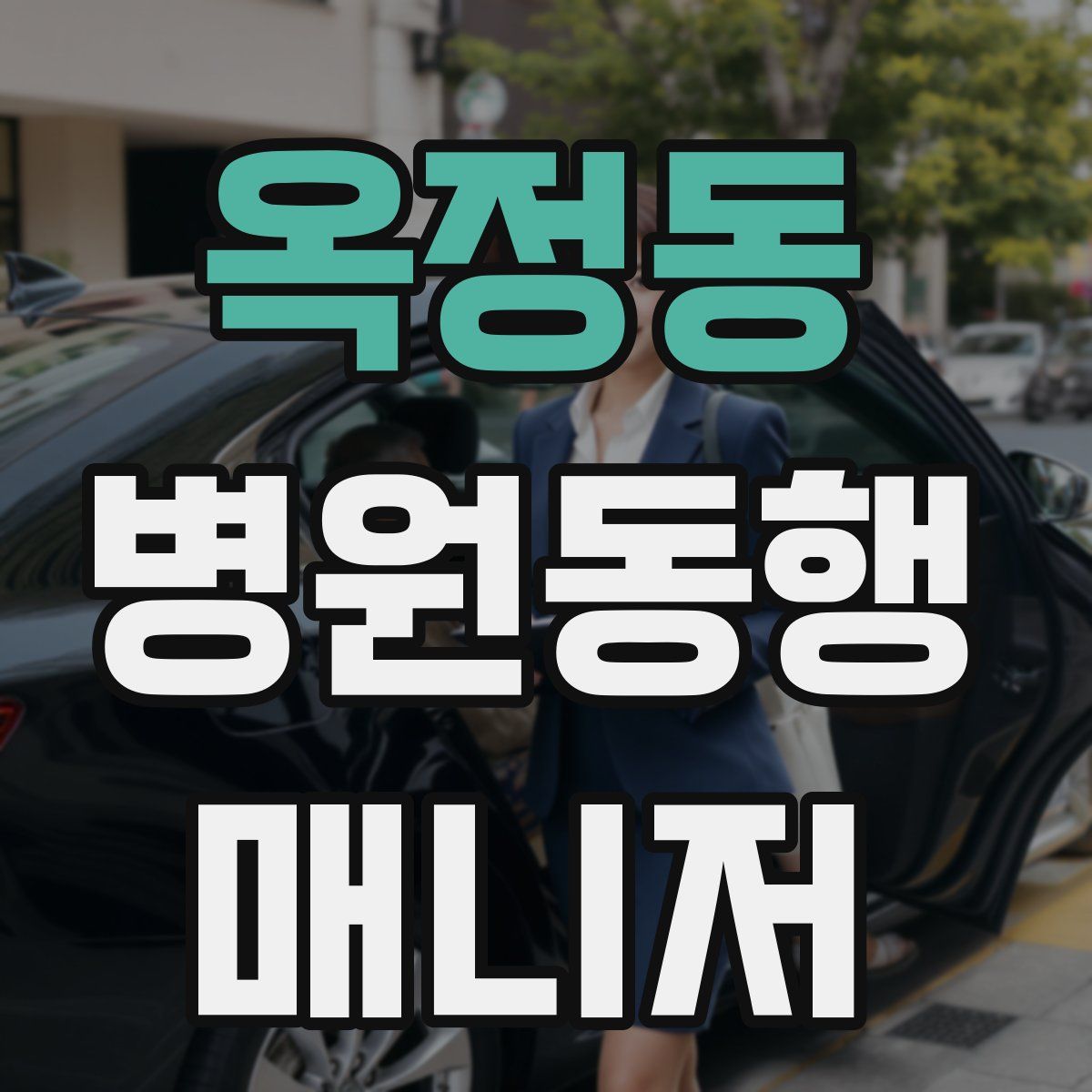 옥정동 병원동행매니저 자격증