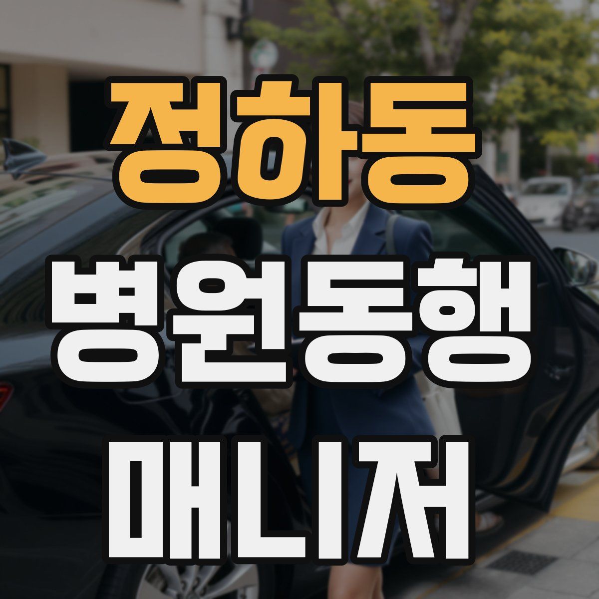 정하동 병원동행매니저 자격증