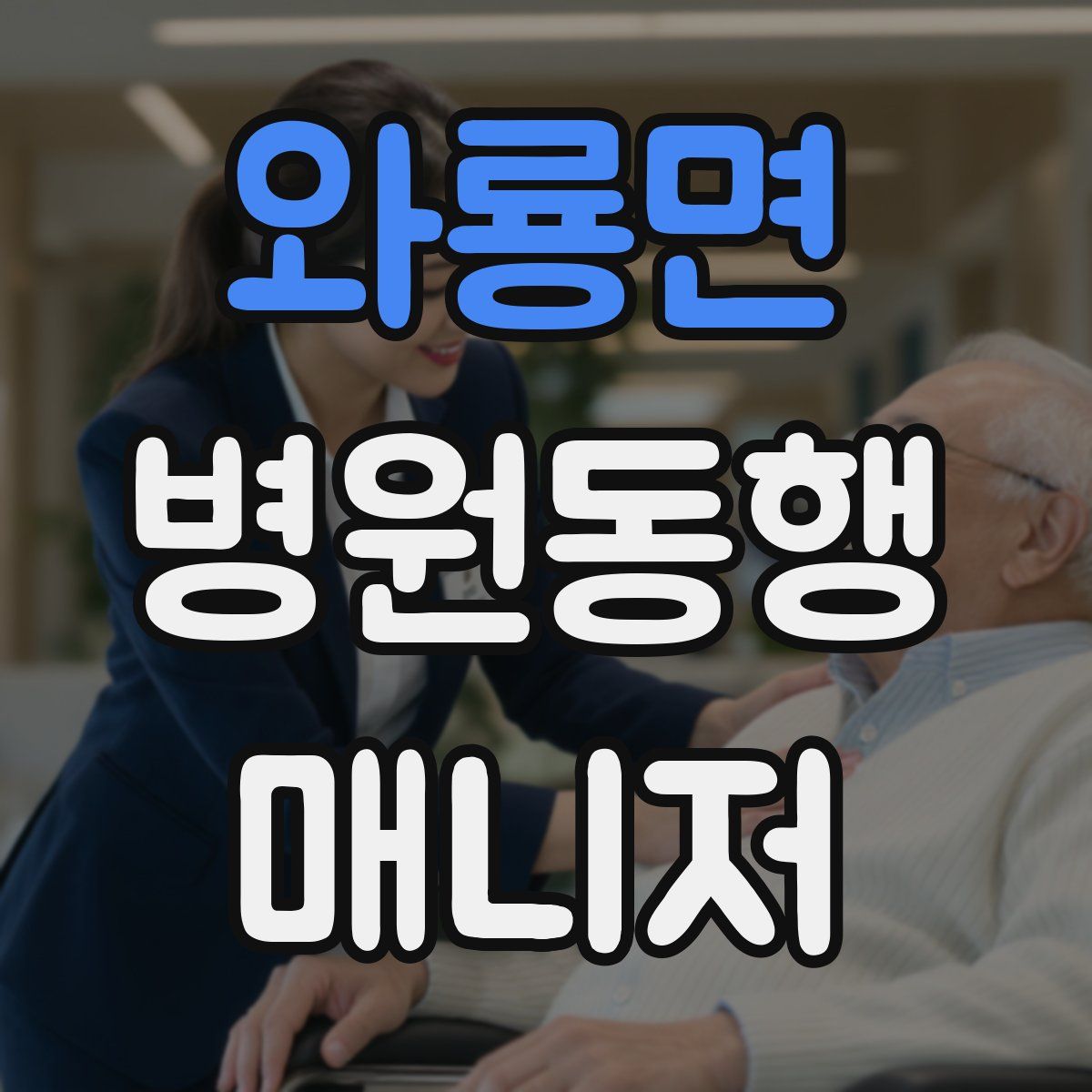 와룡면 병원동행매니저 자격증