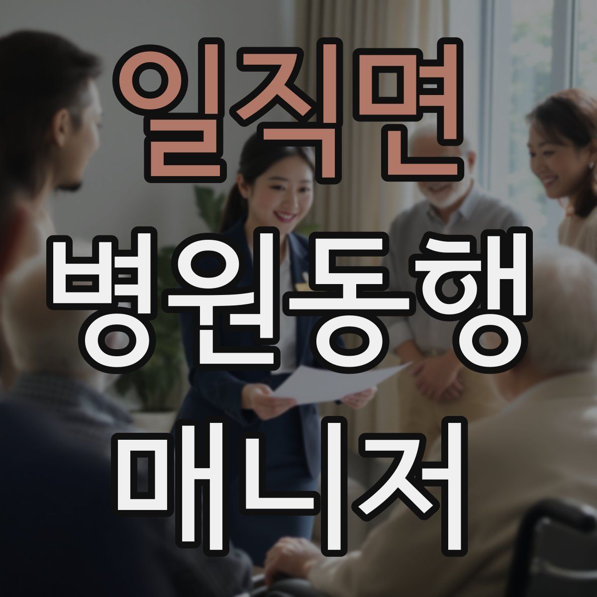 일직면 병원동행매니저 자격증