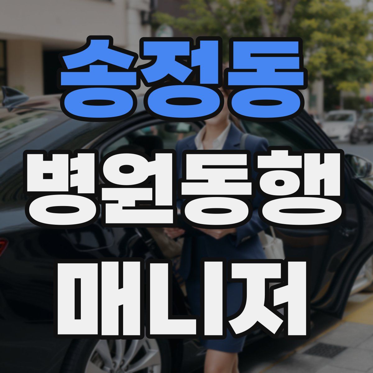 송정동 병원동행매니저 자격증