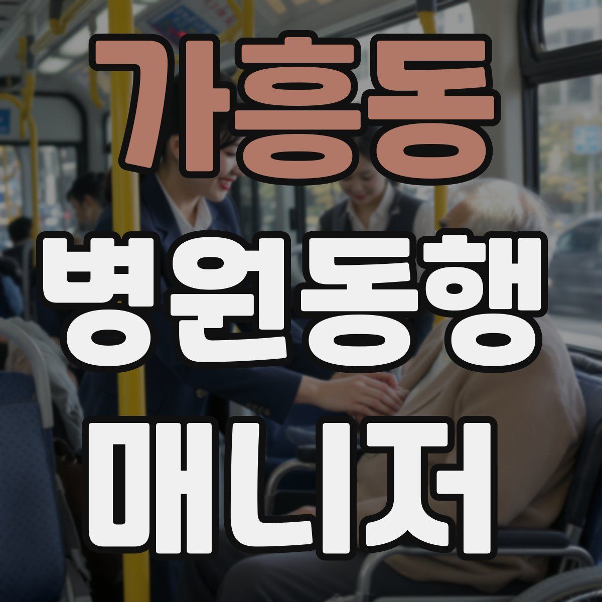 가흥동 병원동행매니저 자격증