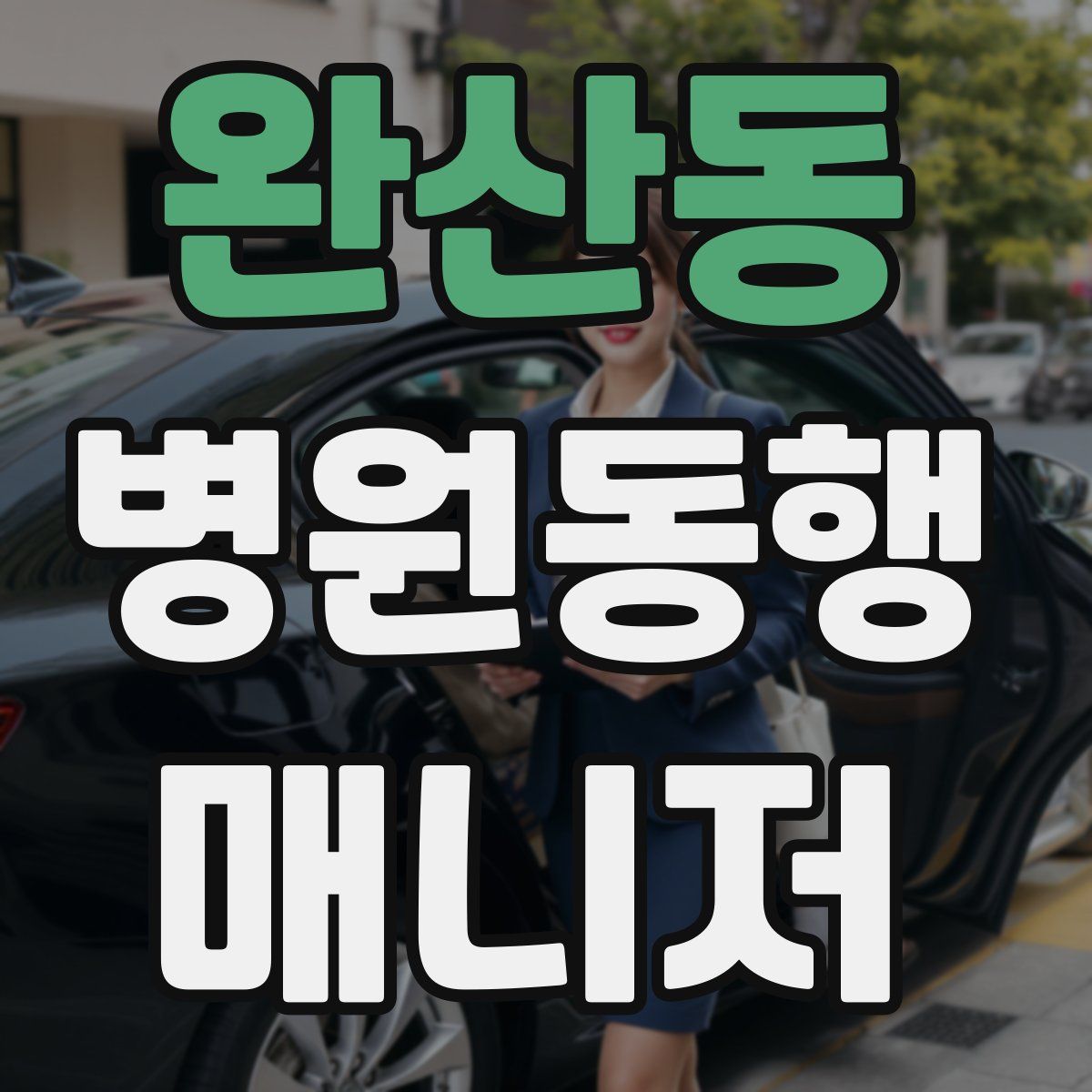 완산동 병원동행매니저 자격증