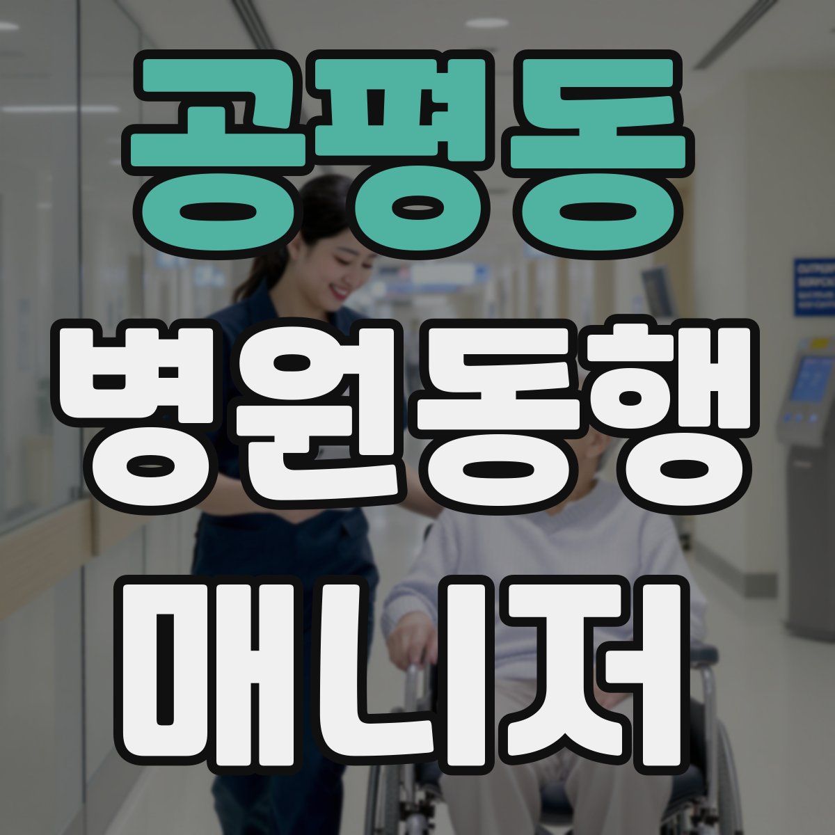 공평동 병원동행매니저 자격증