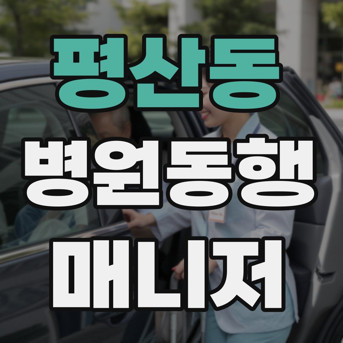 평산동 병원동행매니저 자격증