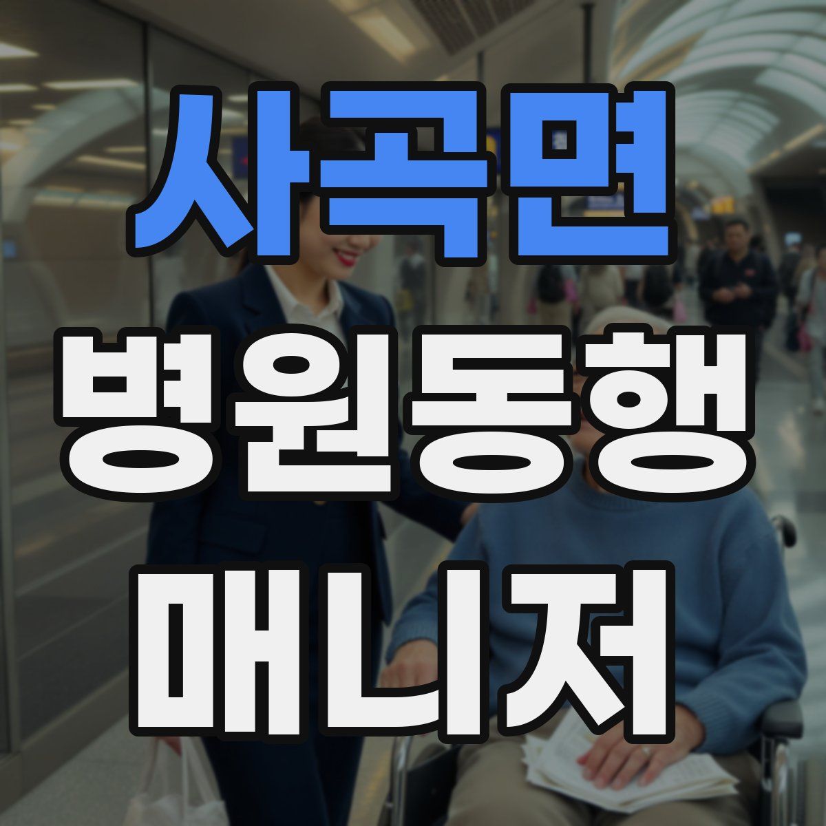 사곡면 병원동행매니저 자격증