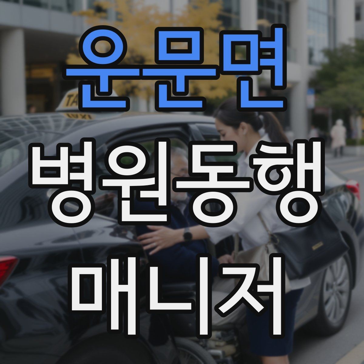 운문면 병원동행매니저 자격증 지각을 막는 이동 계획 세우는 법
