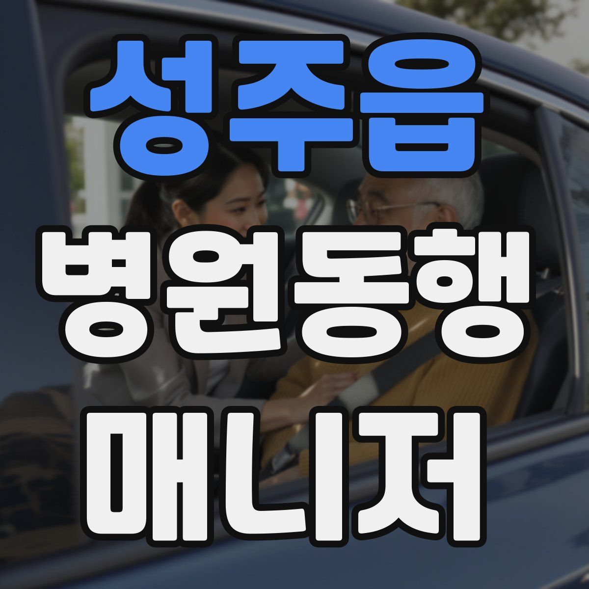 성주읍 병원동행매니저 자격증