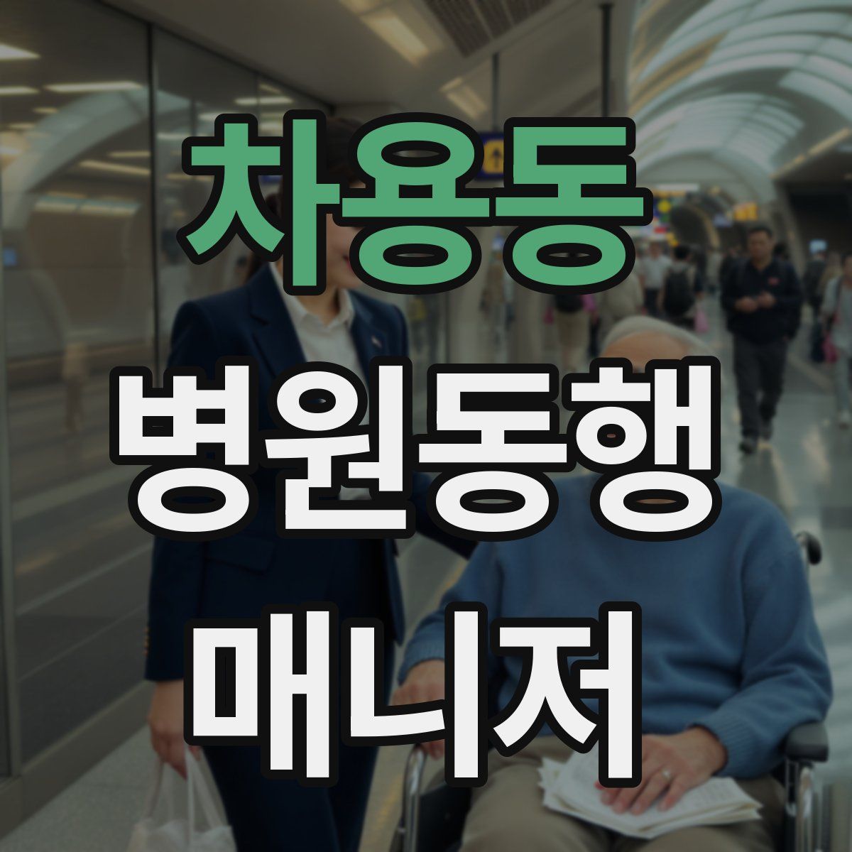 차용동 병원동행매니저 자격증