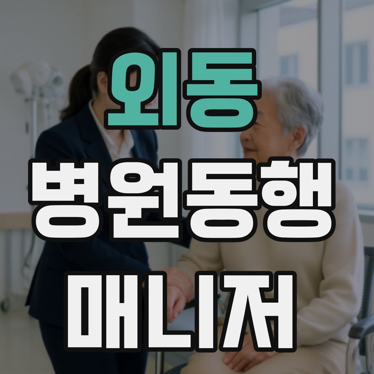 외동 병원동행매니저 자격증