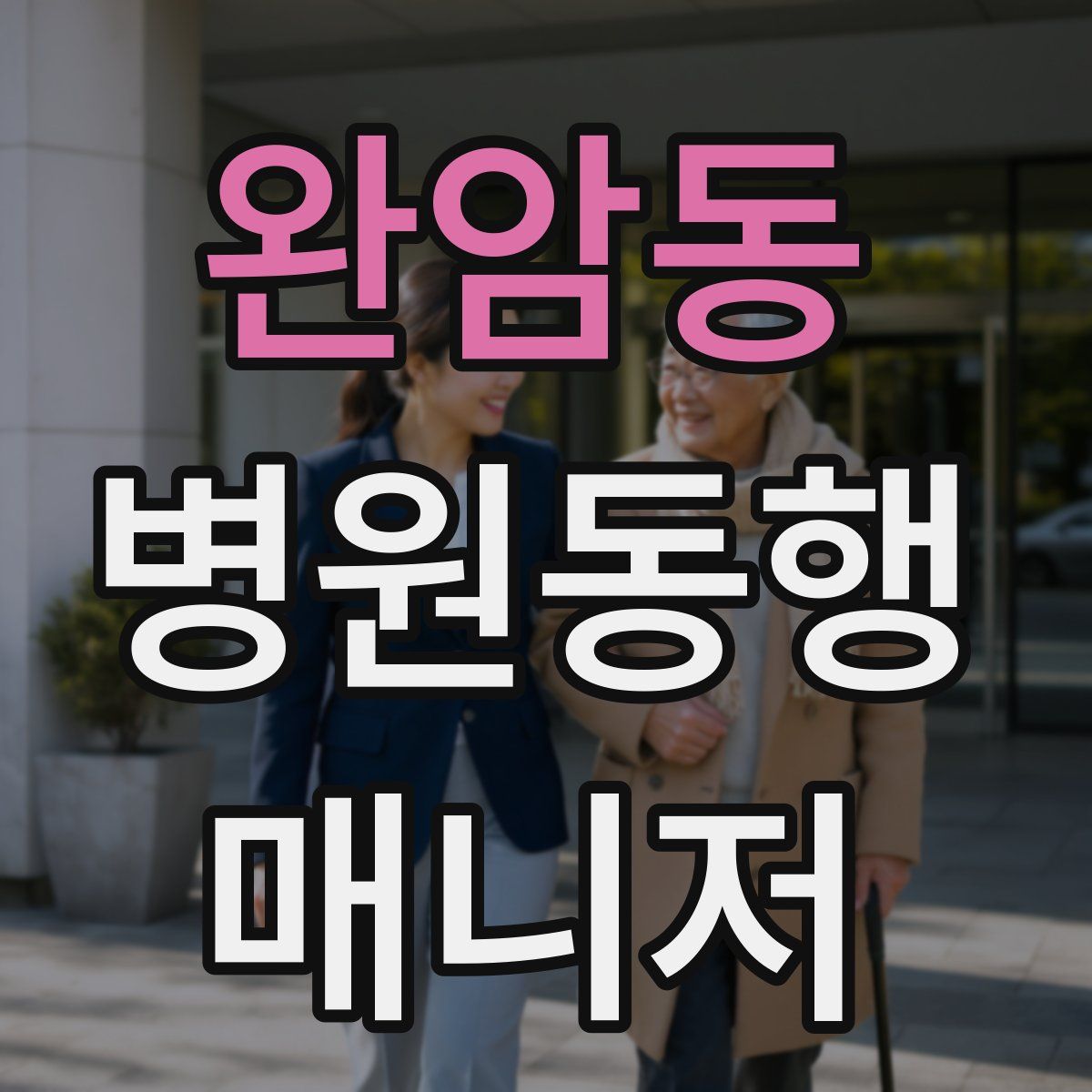 완암동 병원동행매니저 자격증