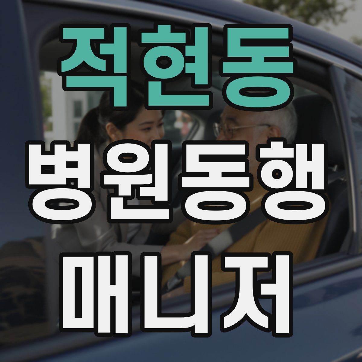 적현동 병원동행매니저 자격증