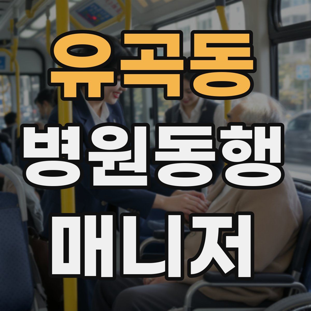 유곡동 병원동행매니저 자격증
