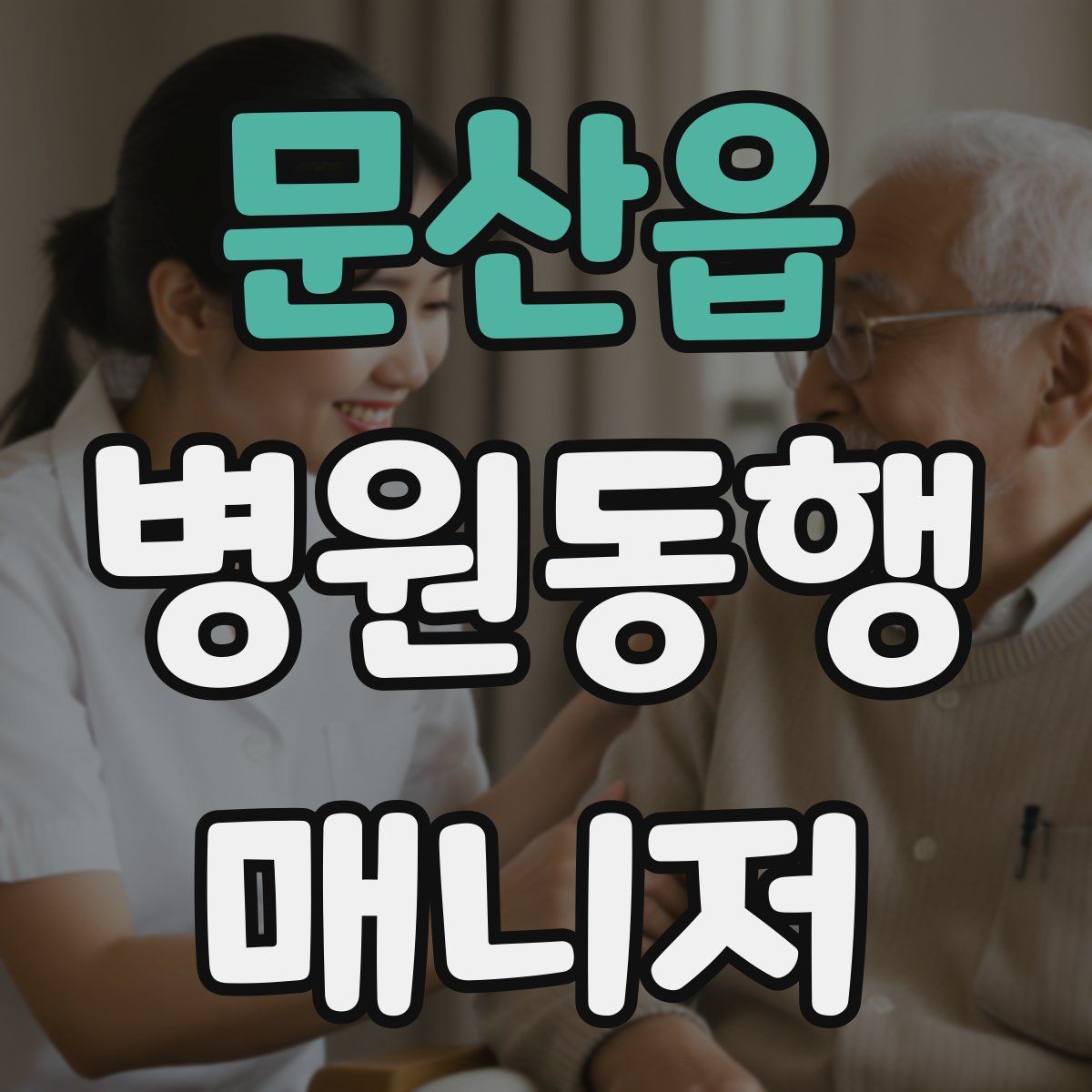 문산읍 병원동행매니저 자격증