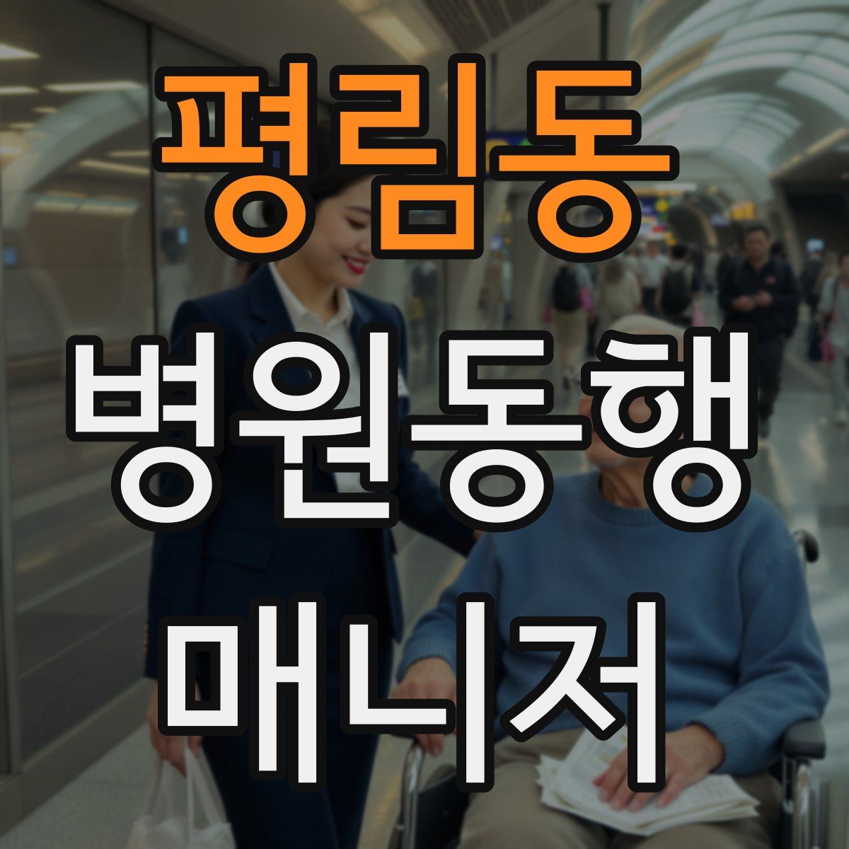 평림동 병원동행매니저 자격증