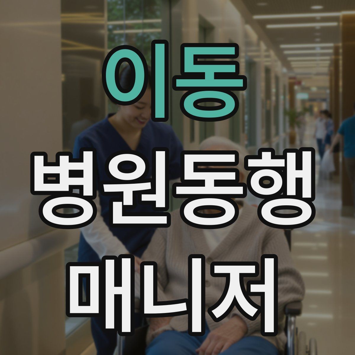이동 병원동행매니저 자격증 발급 기관 선택 시 주의사항