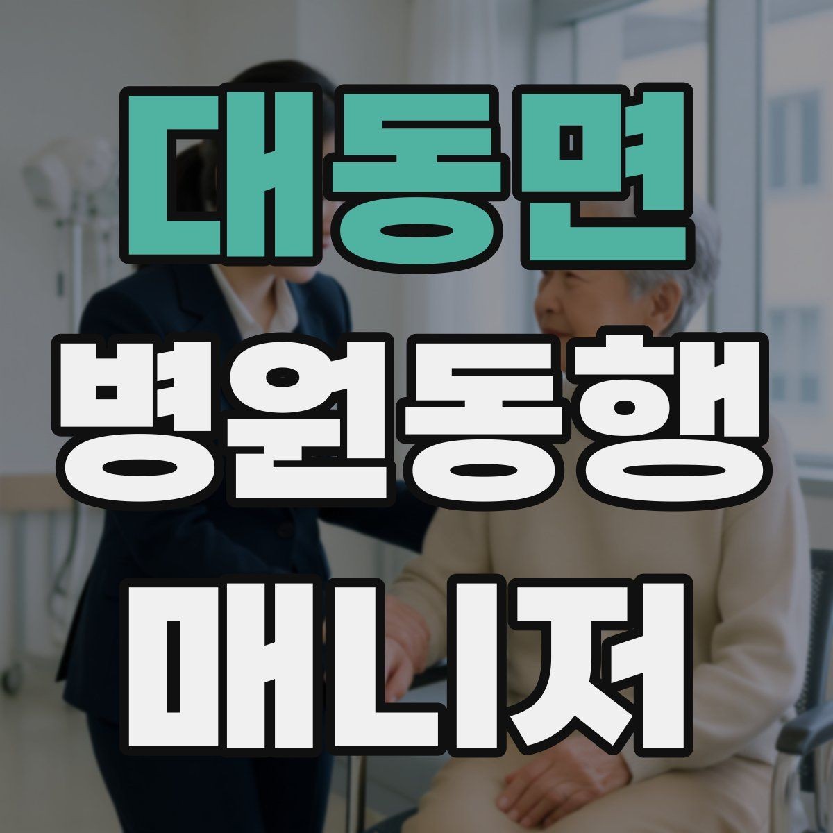 대동면 병원동행매니저 자격증 일정 확정 전 확인 질문 리스트