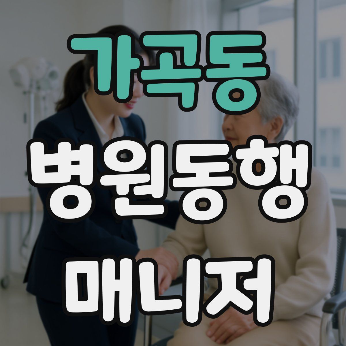 가곡동 병원동행매니저 자격증