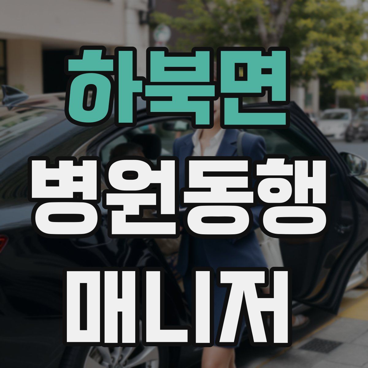 하북면 병원동행매니저 자격증