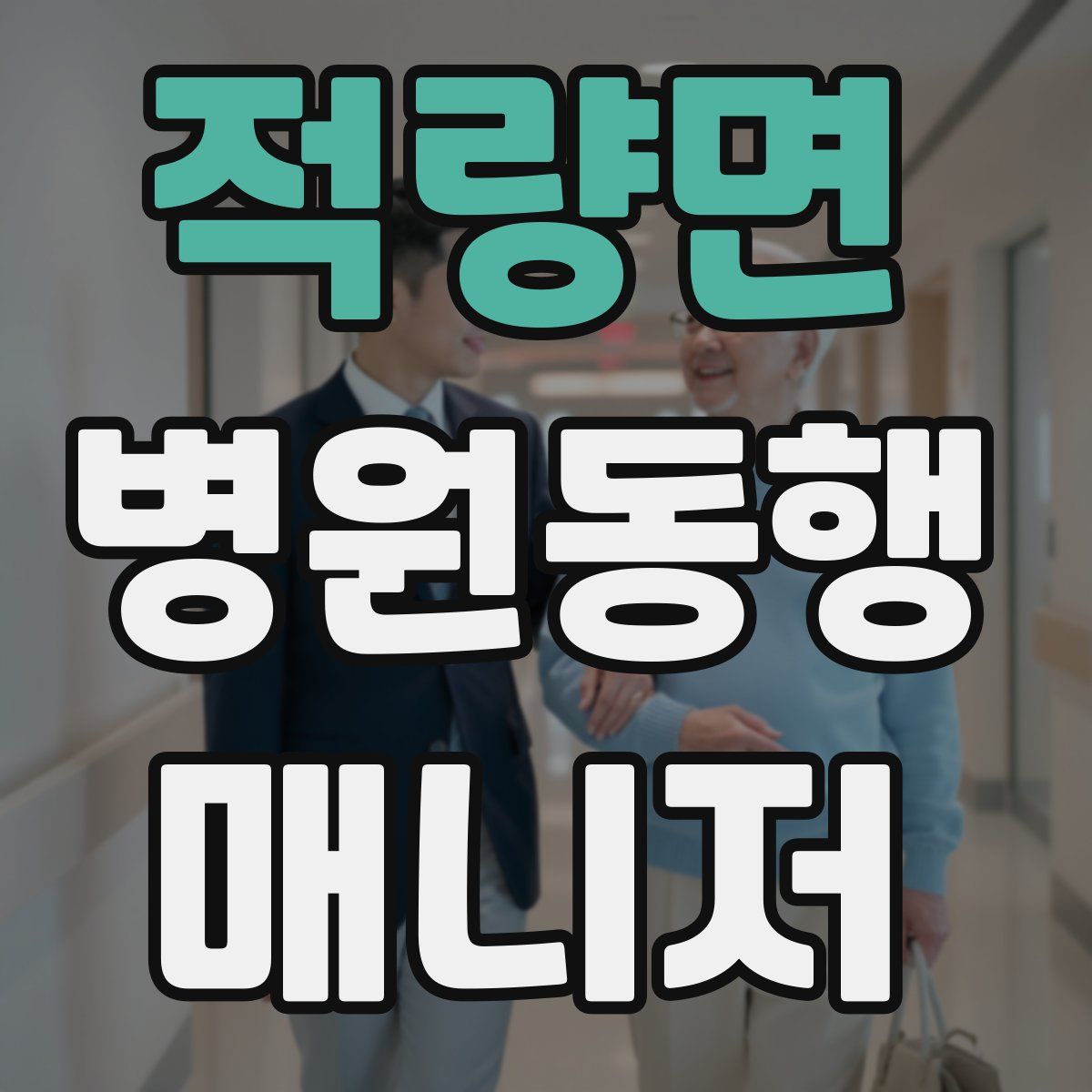 적량면 병원동행매니저 자격증