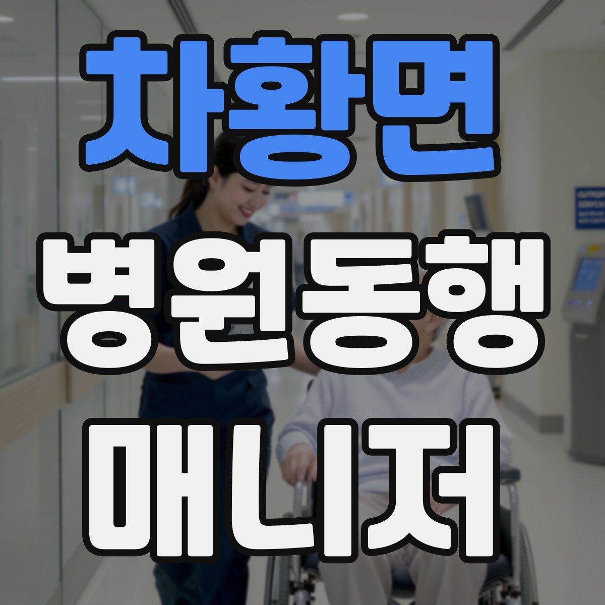 차황면 병원동행매니저 자격증