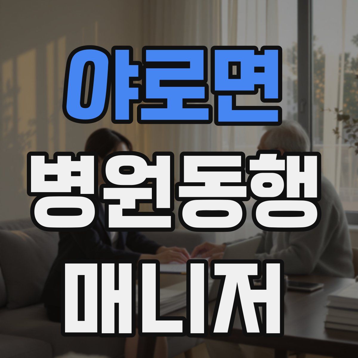 야로면 병원동행매니저 자격증