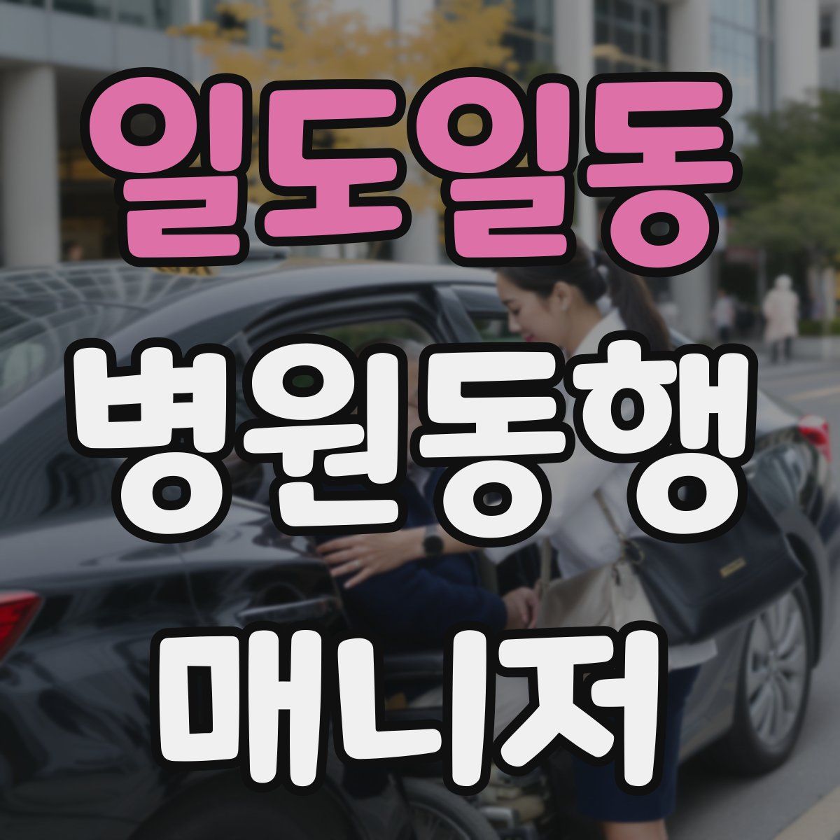 일도일동 병원동행매니저 자격증