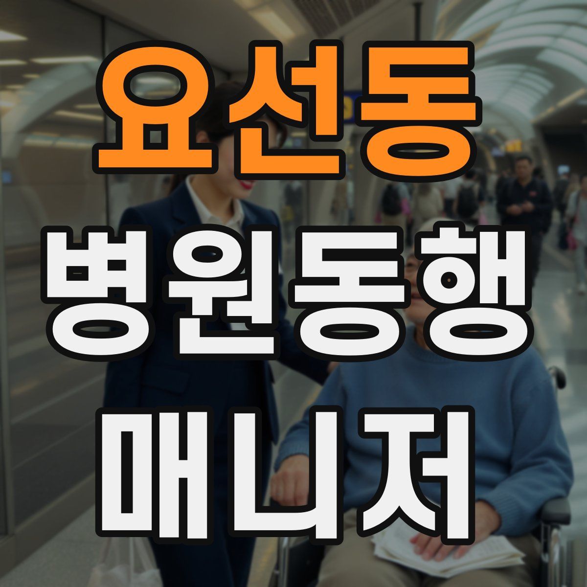 요선동 병원동행매니저 자격증