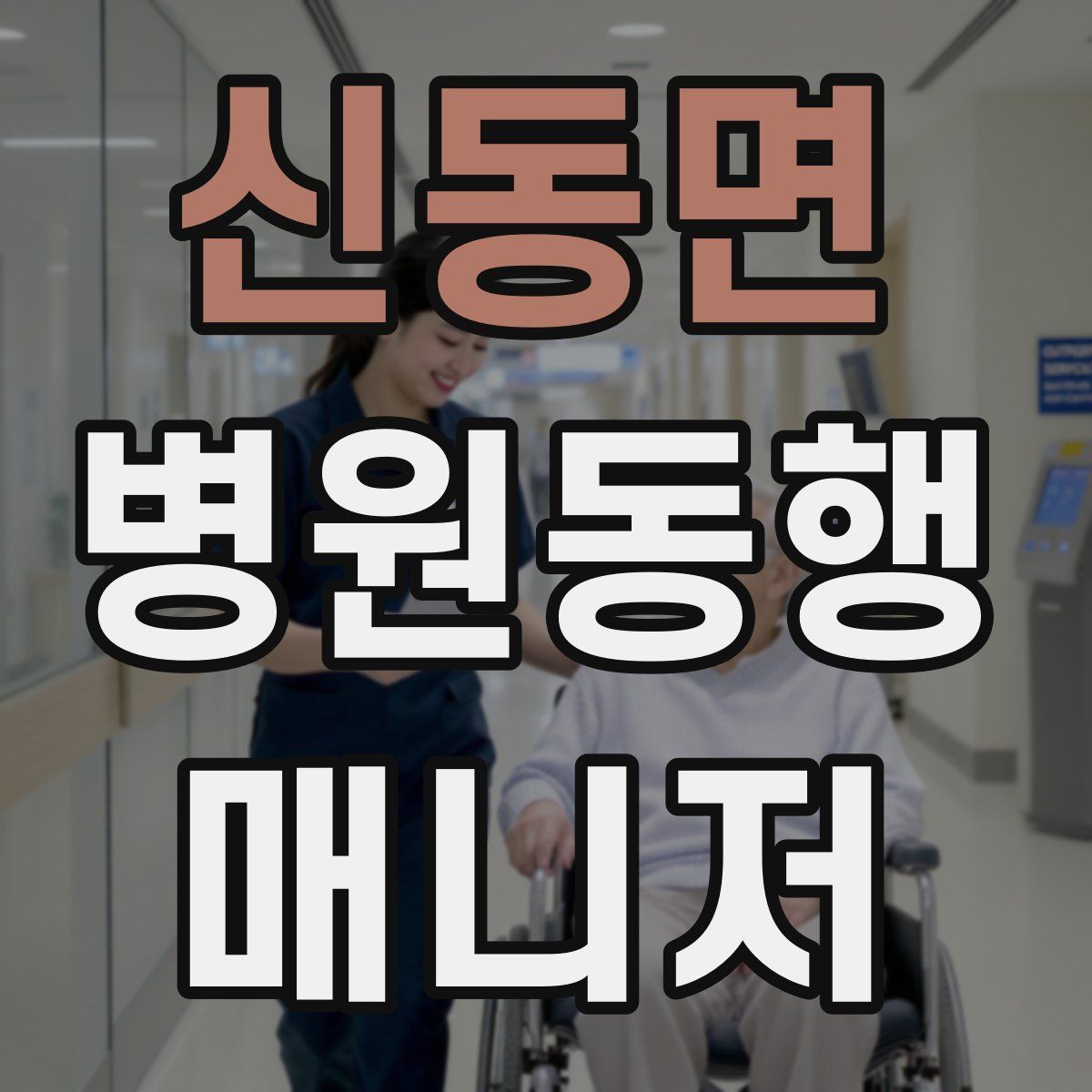 신동면 병원동행매니저 자격증