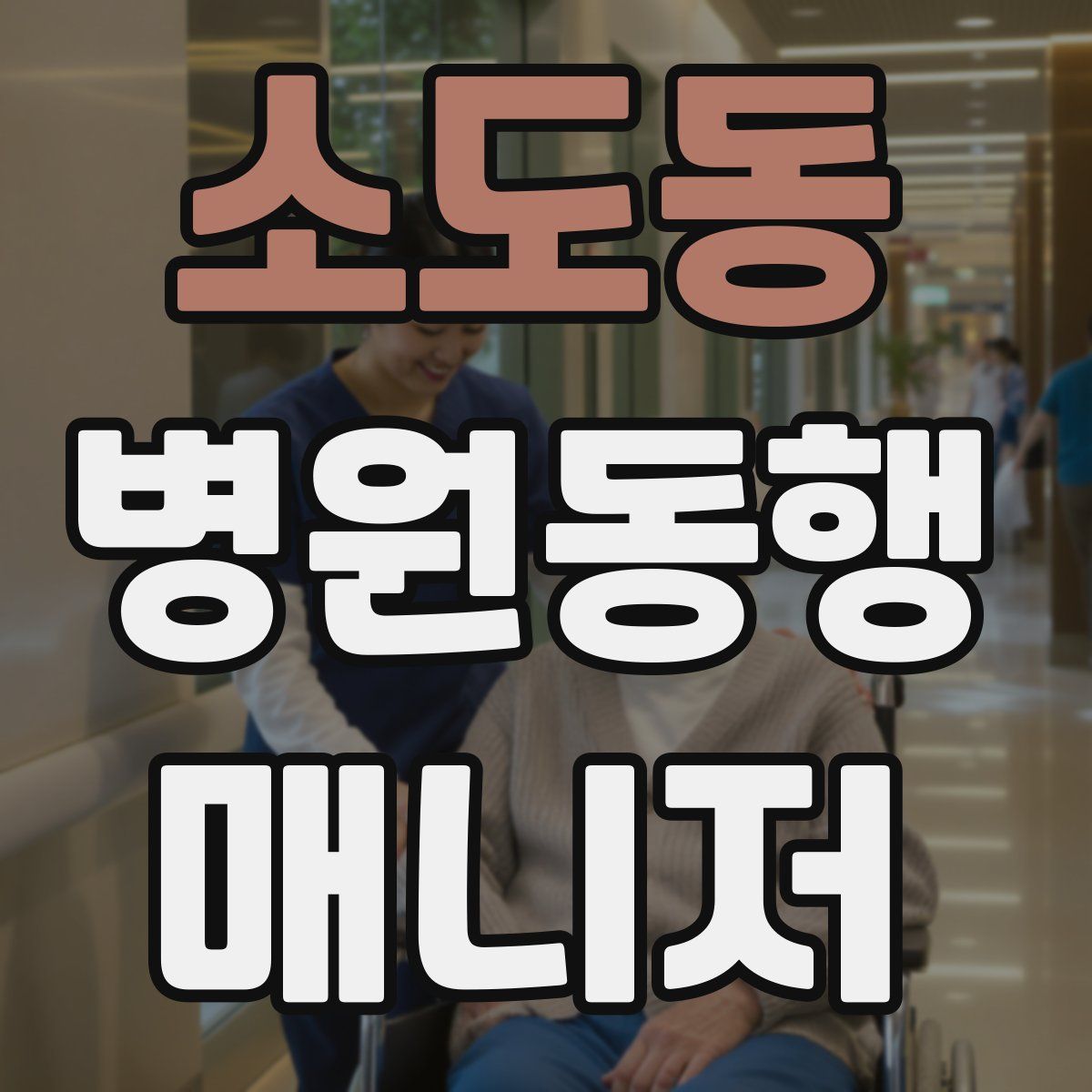 소도동 병원동행매니저 자격증