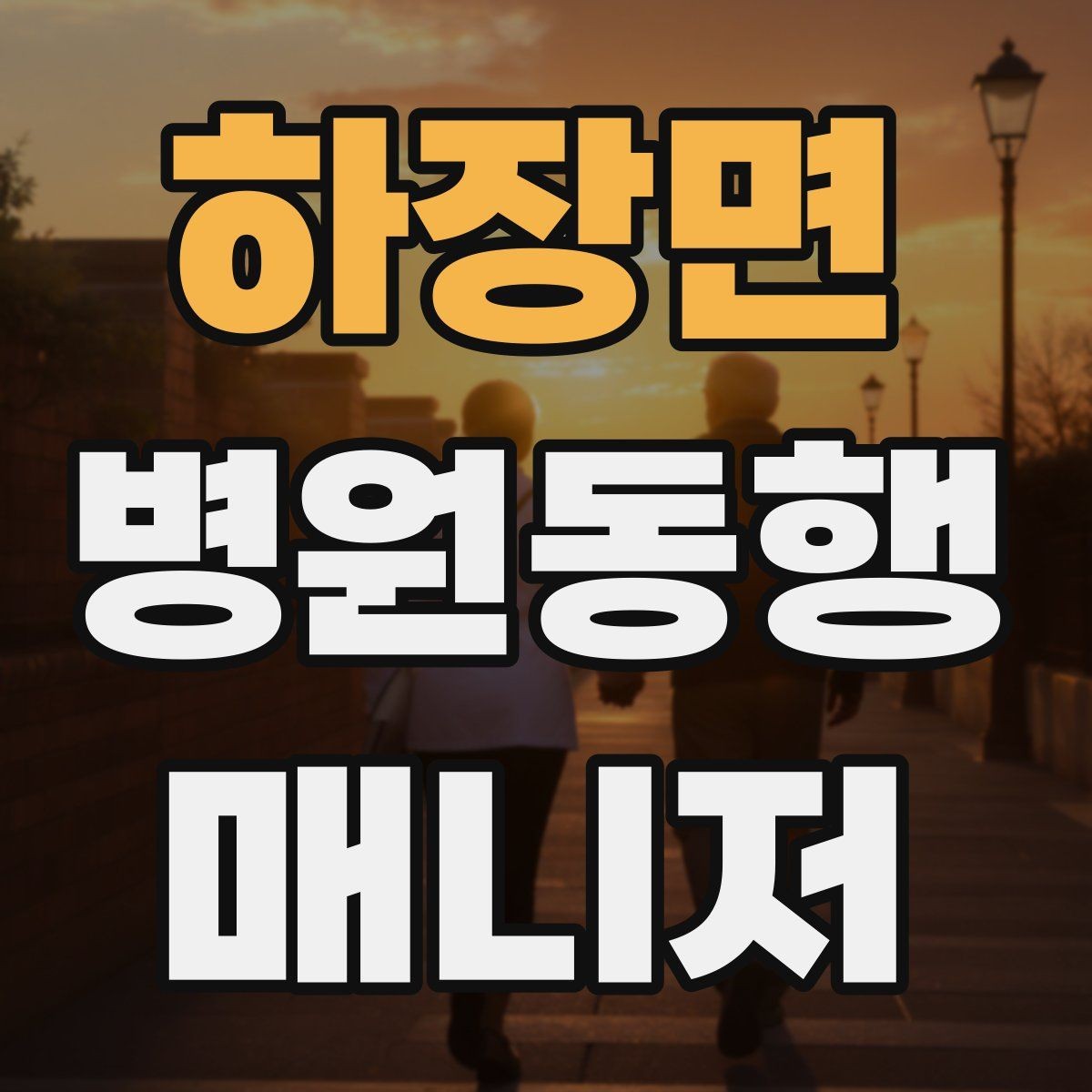 하장면 병원동행매니저 자격증 의사소통이 어려운 경우 대처 방법