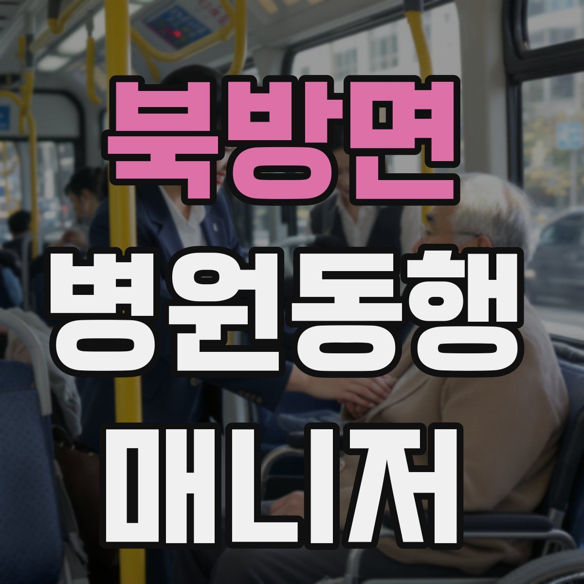 북방면 병원동행매니저 자격증