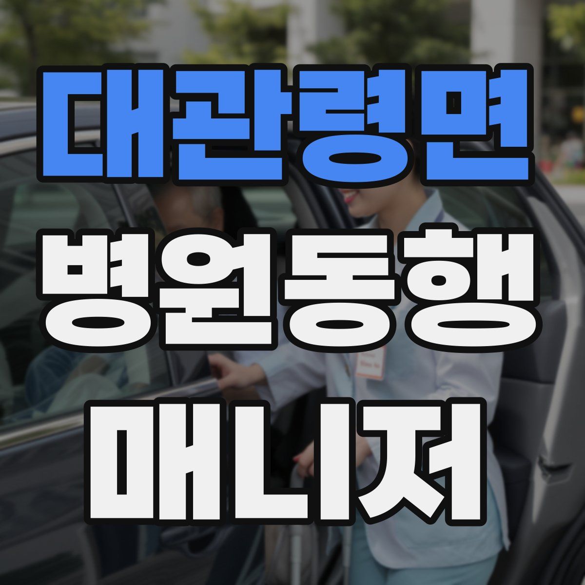 대관령면 병원동행매니저 자격증