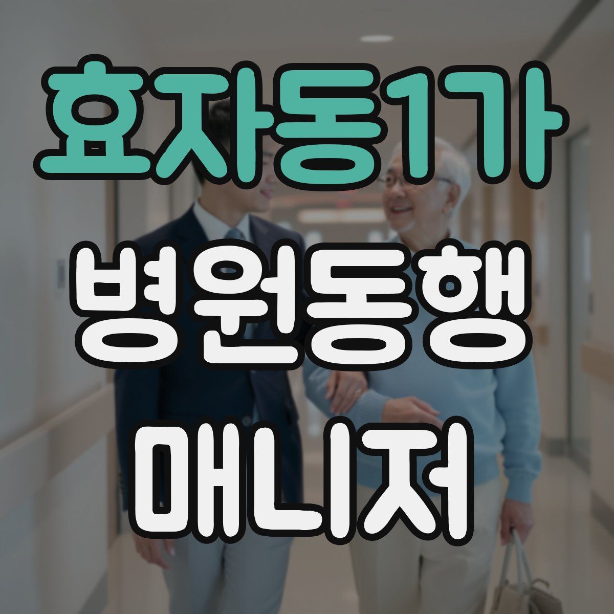 효자동1가 병원동행매니저 자격증