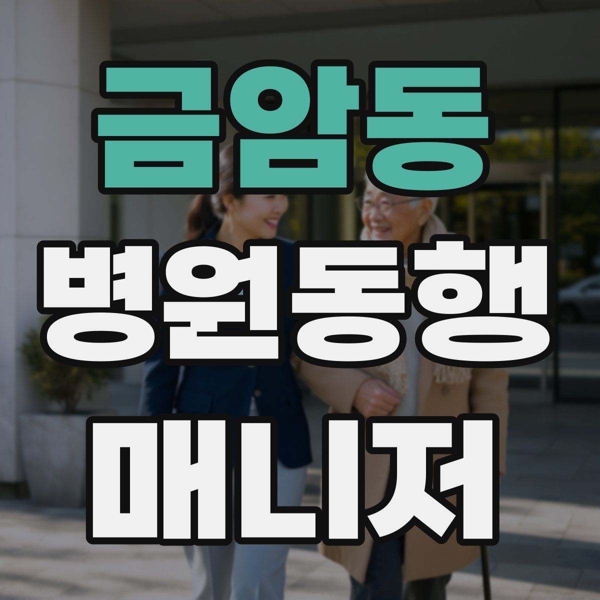 금암동 병원동행매니저 자격증