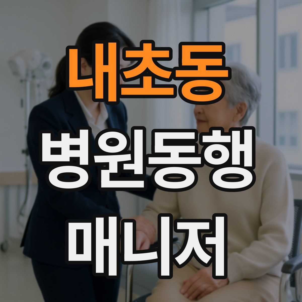 내초동 병원동행매니저 자격증