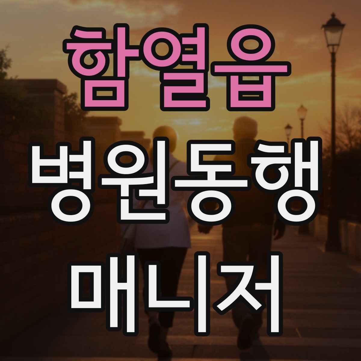 함열읍 병원동행매니저 자격증
