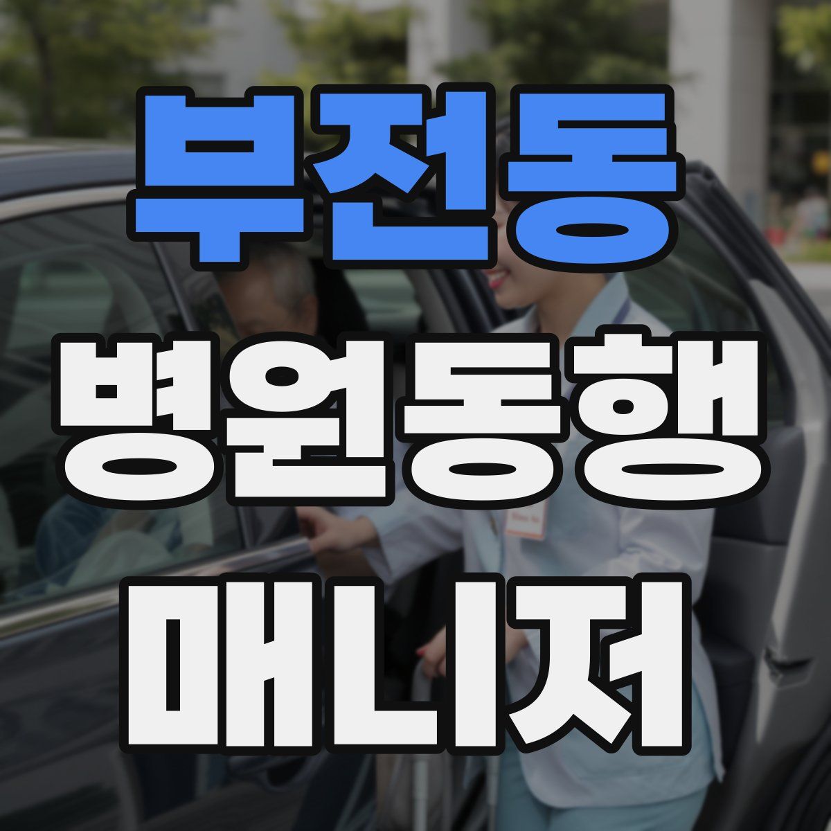 부전동 병원동행매니저 자격증