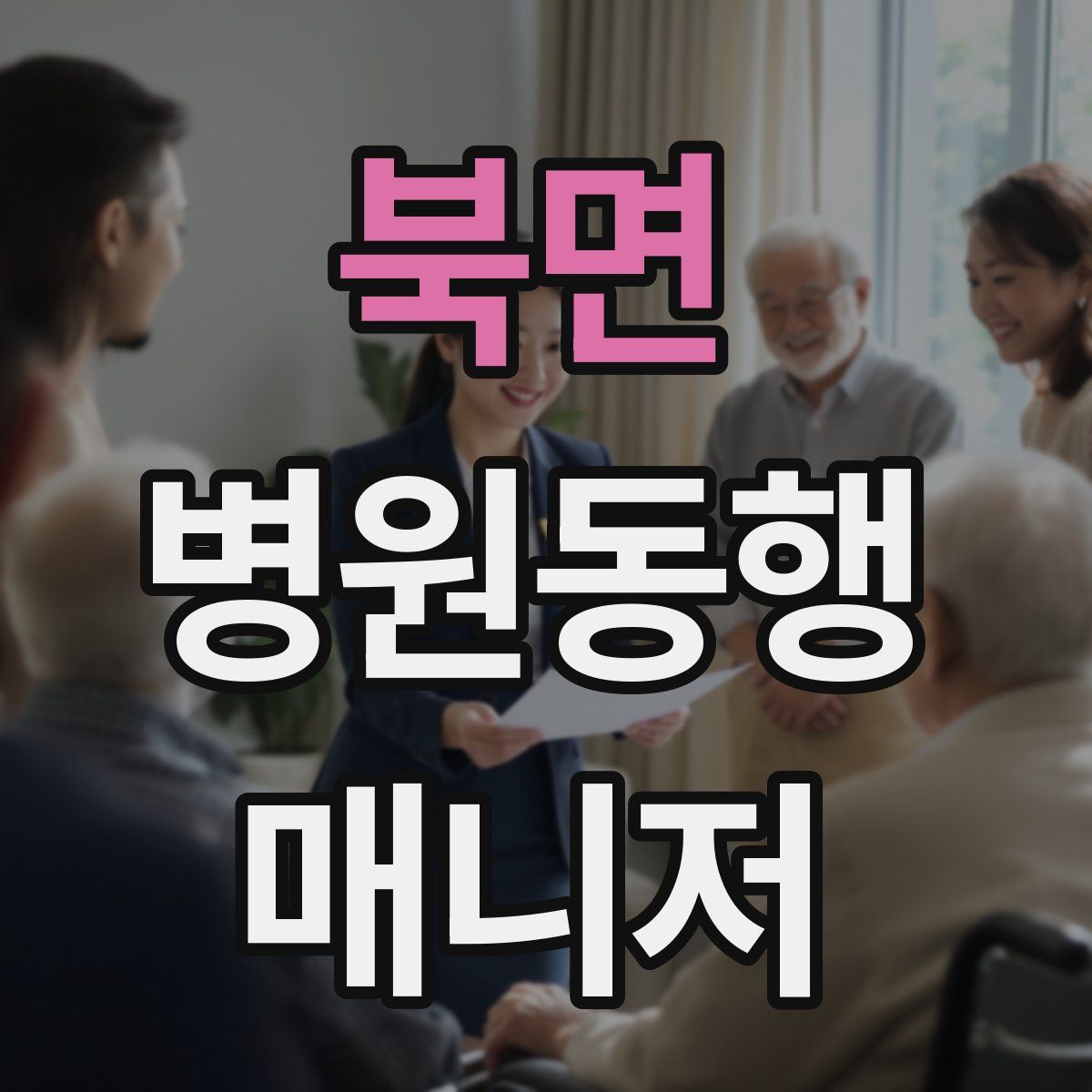 북면 병원동행매니저 자격증