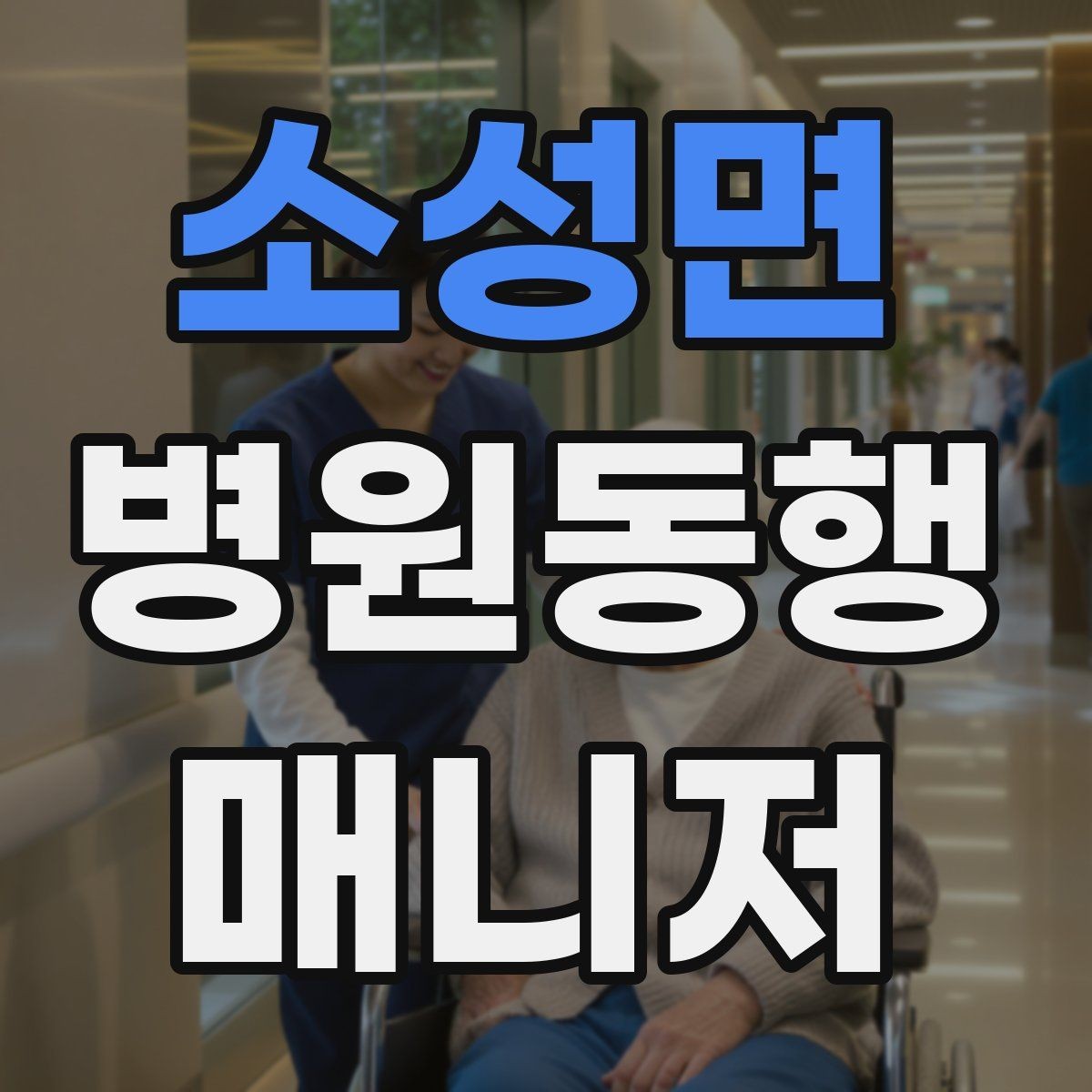 소성면 병원동행매니저 자격증 시험 준비 순서 이렇게 잡아보자