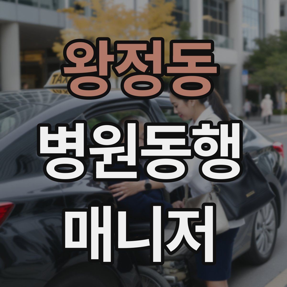 왕정동 병원동행매니저 자격증 폭염·한파에 어르신 동행 시 주의
